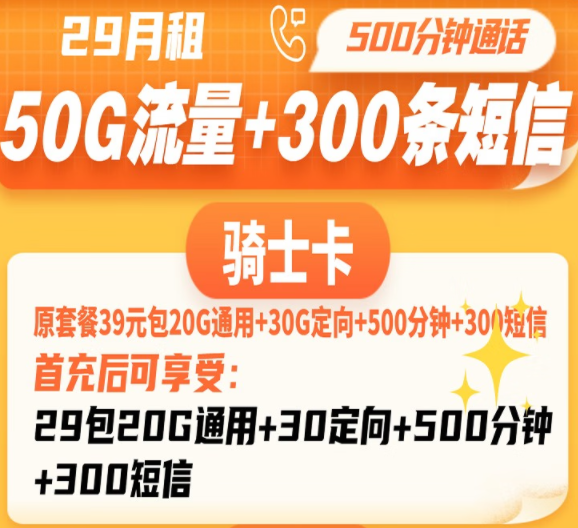 聯(lián)通騎士卡、爵士卡、川瀾卡套餐介紹|適合騎手使用|流量+免費語音+免費短信
