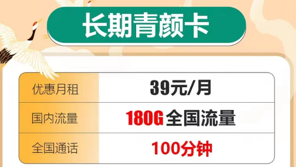 聯(lián)通超多流量上網(wǎng)卡|聯(lián)通長(zhǎng)期青顏卡39元180G通用|名媛卡69元150G流量+1500分鐘通話(huà)
