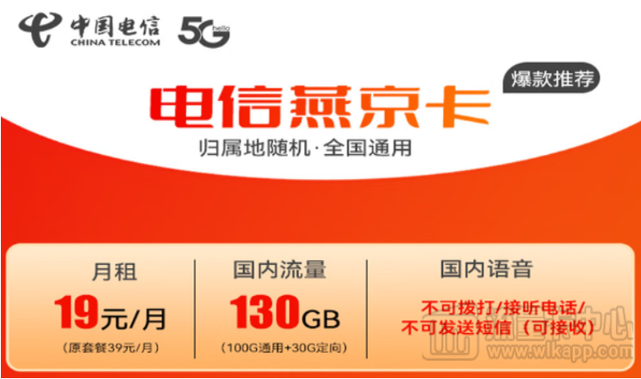 電信流量卡買哪個好？電信燕京卡+電信云冬卡！免費申請！